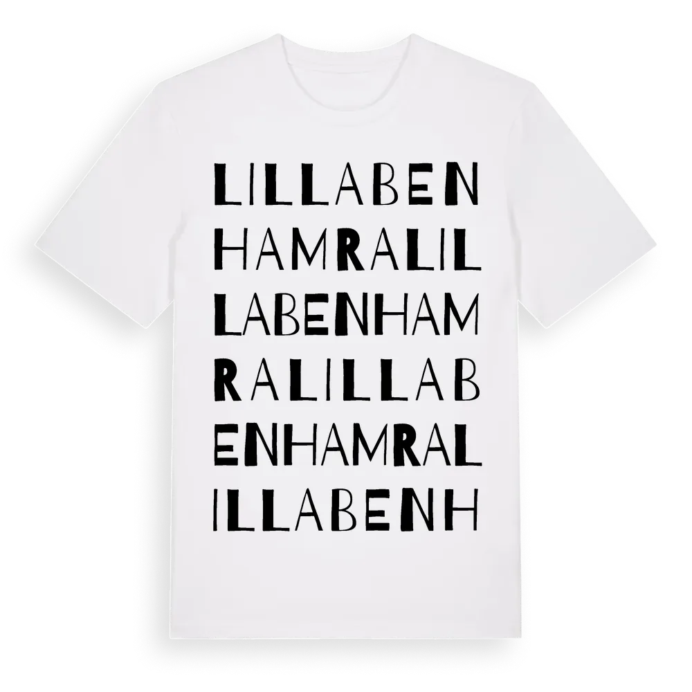 Lilla Benhamra ordlek t-shirt i miljö