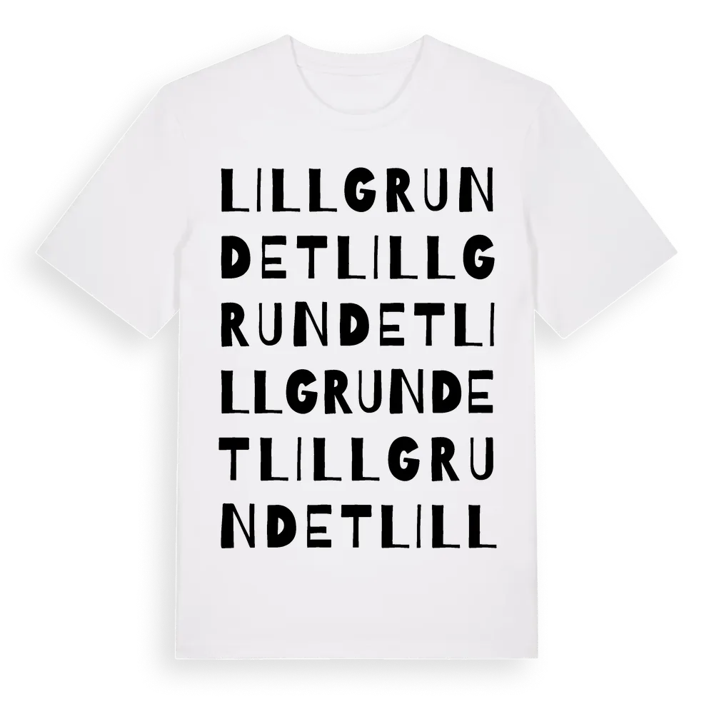 Lillgrundet ordlek t-shirt i miljö