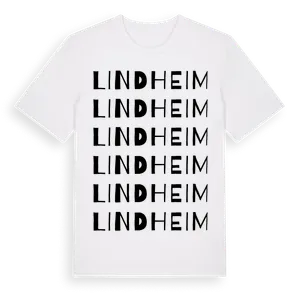 Lindheim ordlek t-shirt – ekologisk bomull t-shirt från Pinshirt