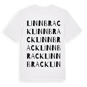 Linnbrack ordlek t-shirt – ekologisk bomull t-shirt från Pinshirt