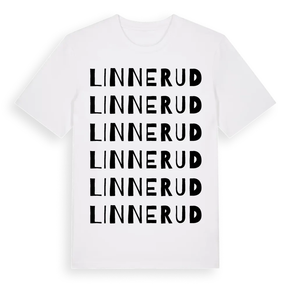 Linnerud ordlek t-shirt i miljö