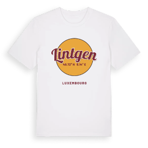 Lintgen cirkel t-shirt – ekologisk bomull t-shirt från Pinshirt