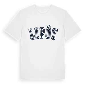 Lipót college t-shirt – ekologisk bomull t-shirt från Pinshirt
