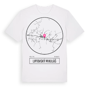 Liptovský Mikuláš t-shirt – ekologisk bomull t-shirt från Pinshirt
