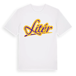 Litér baseball t-shirt – ekologisk bomull t-shirt från Pinshirt