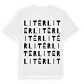 Litér ordlek t-shirt