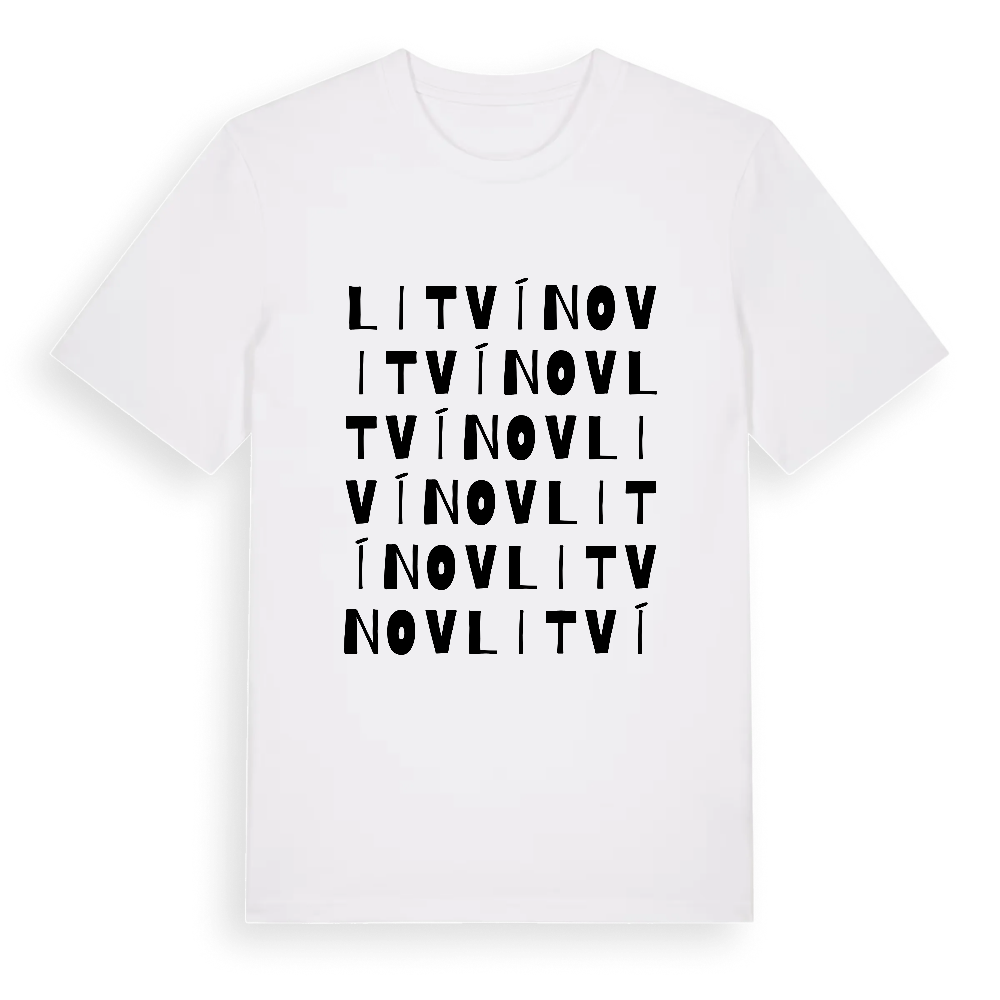 Litvínov ordlek t-shirt – White, i miljö