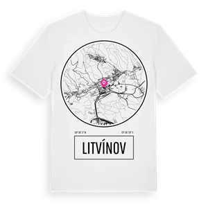 Litvínov t-shirt – ekologisk bomull t-shirt från Pinshirt