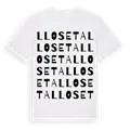 Lloseta ordlek t-shirt