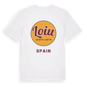Loiu cirkel t-shirt – ekologisk bomull t-shirt från Pinshirt