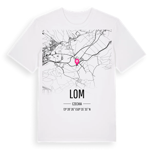 Lom karta t-shirt – ekologisk bomull t-shirt från Pinshirt
