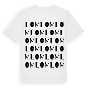 Lom ordlek t-shirt – ekologisk bomull t-shirt från Pinshirt