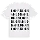 Lonan ordlek t-shirt