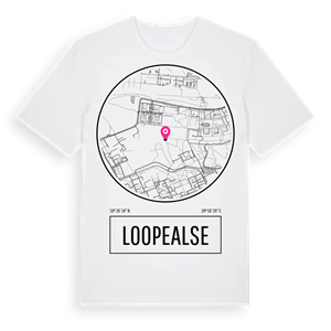 Loopealse t-shirt – ekologisk bomull t-shirt från Pinshirt