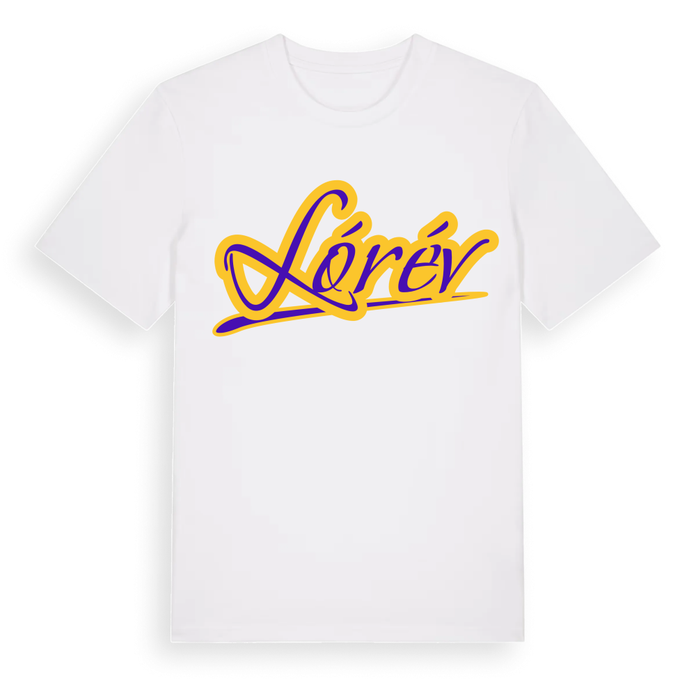 Lórév baseball t-shirt – White, i miljö