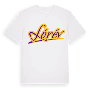 Lórév baseball t-shirt – ekologisk bomull t-shirt från Pinshirt