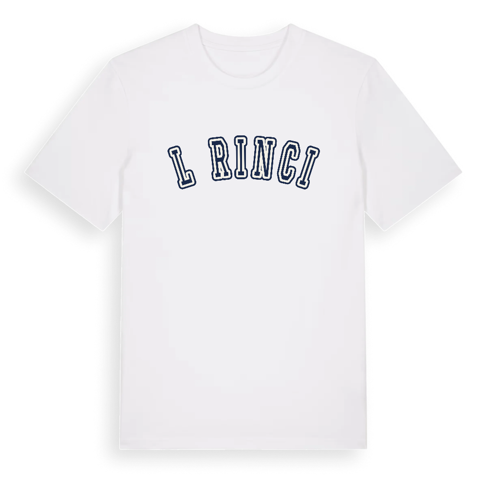 Lőrinci college t-shirt – White, i miljö