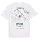 Loštice karta t-shirt