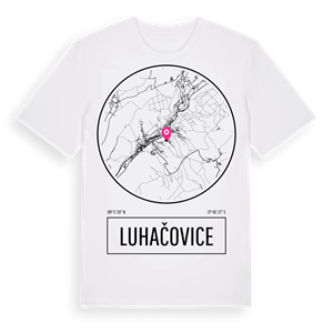 Luhačovice t-shirt – ekologisk bomull t-shirt från Pinshirt
