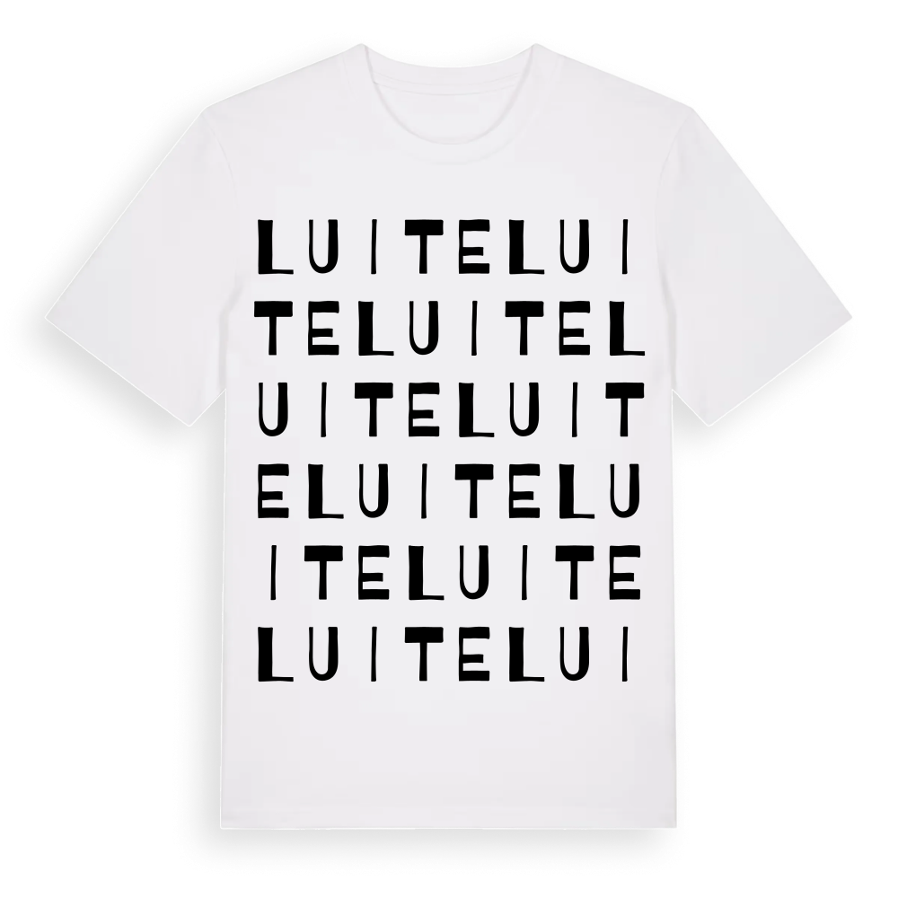 Luite ordlek t-shirt – White, i miljö