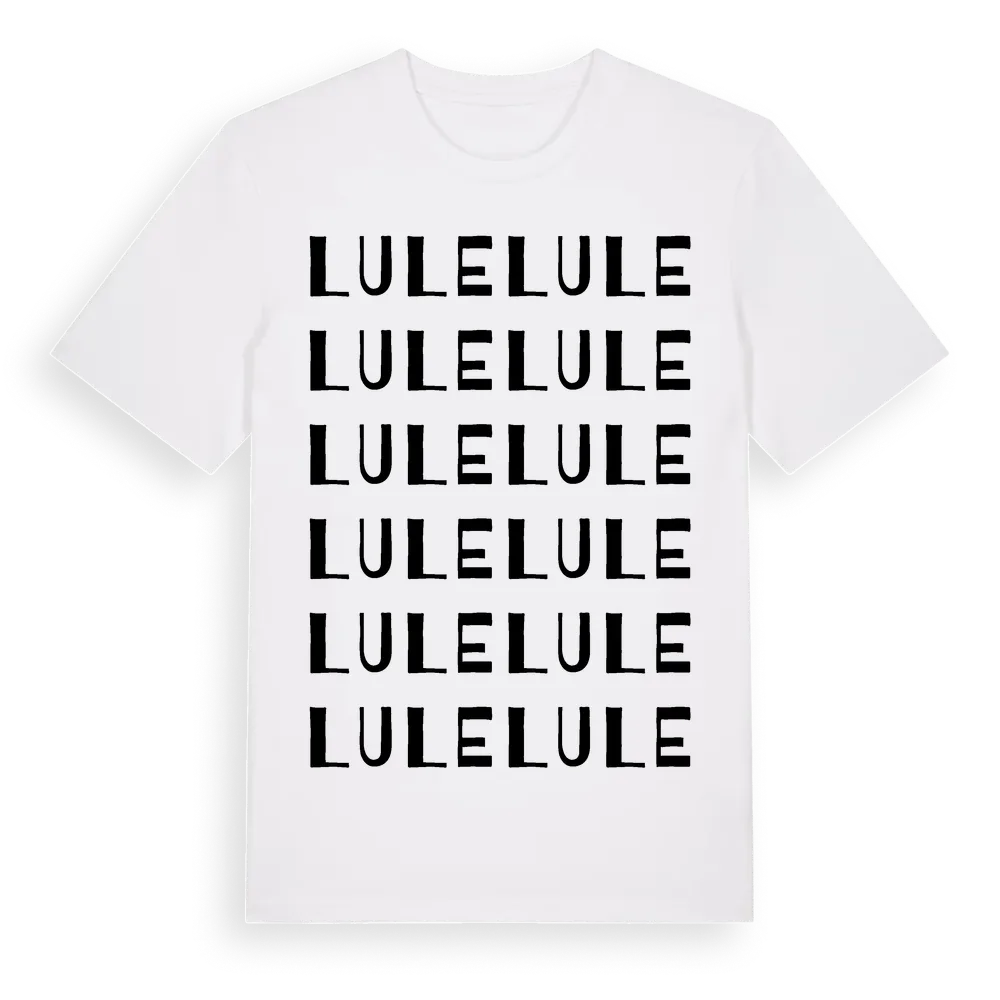 Lule ordlek t-shirt i miljö