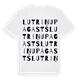 Lutriņu pagasts ordlek t-shirt