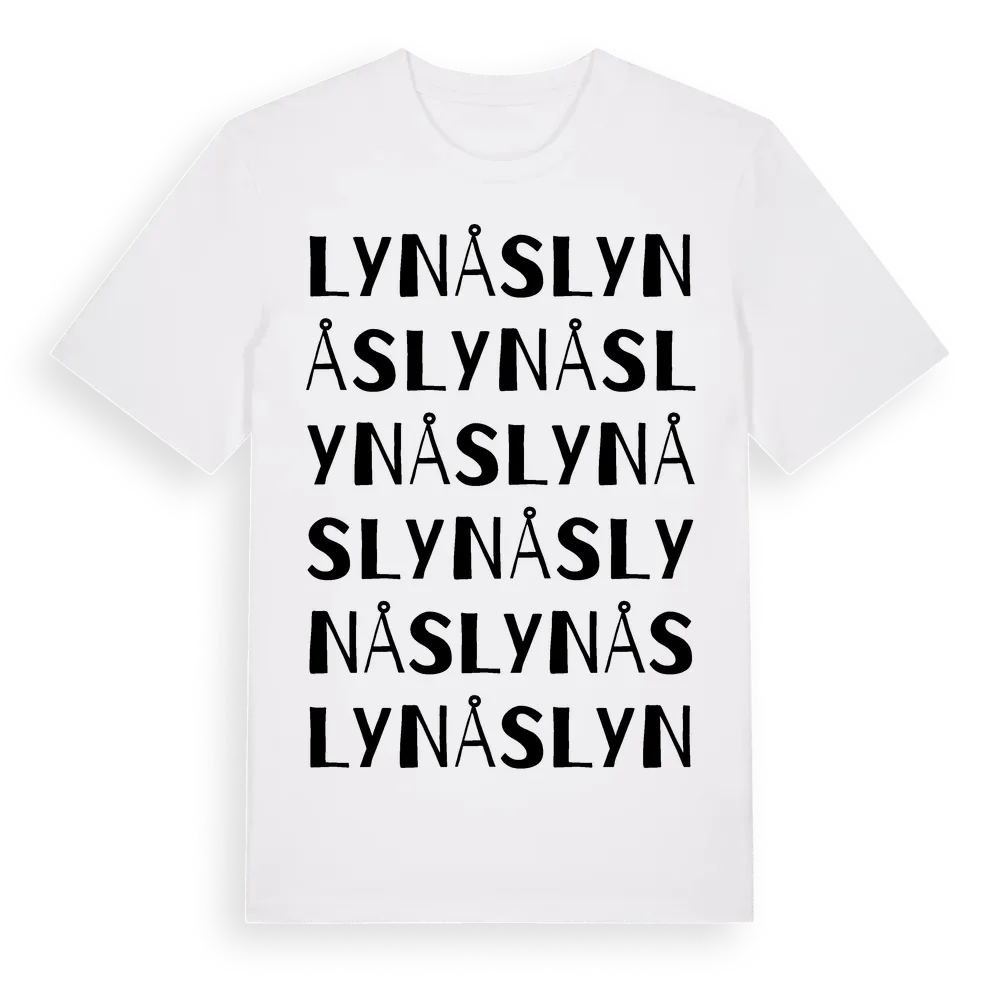 Lynås ordlek t-shirt i miljö
