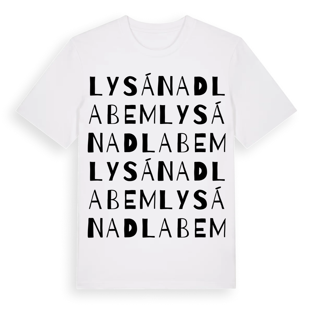 Lysá nad Labem ordlek t-shirt – White, i miljö