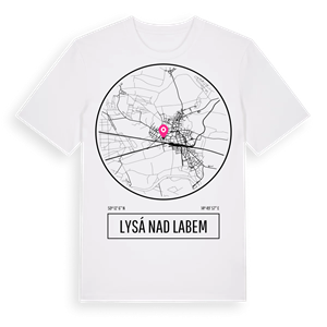 Lysá nad Labem t-shirt – ekologisk bomull t-shirt från Pinshirt