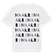 Maakri ordlek t-shirt