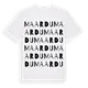 Maardu ordlek t-shirt
