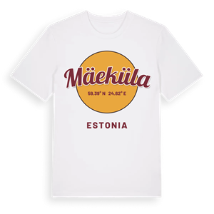Mäeküla cirkel t-shirt – ekologisk bomull t-shirt från Pinshirt