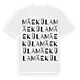 Mäeküla ordlek t-shirt