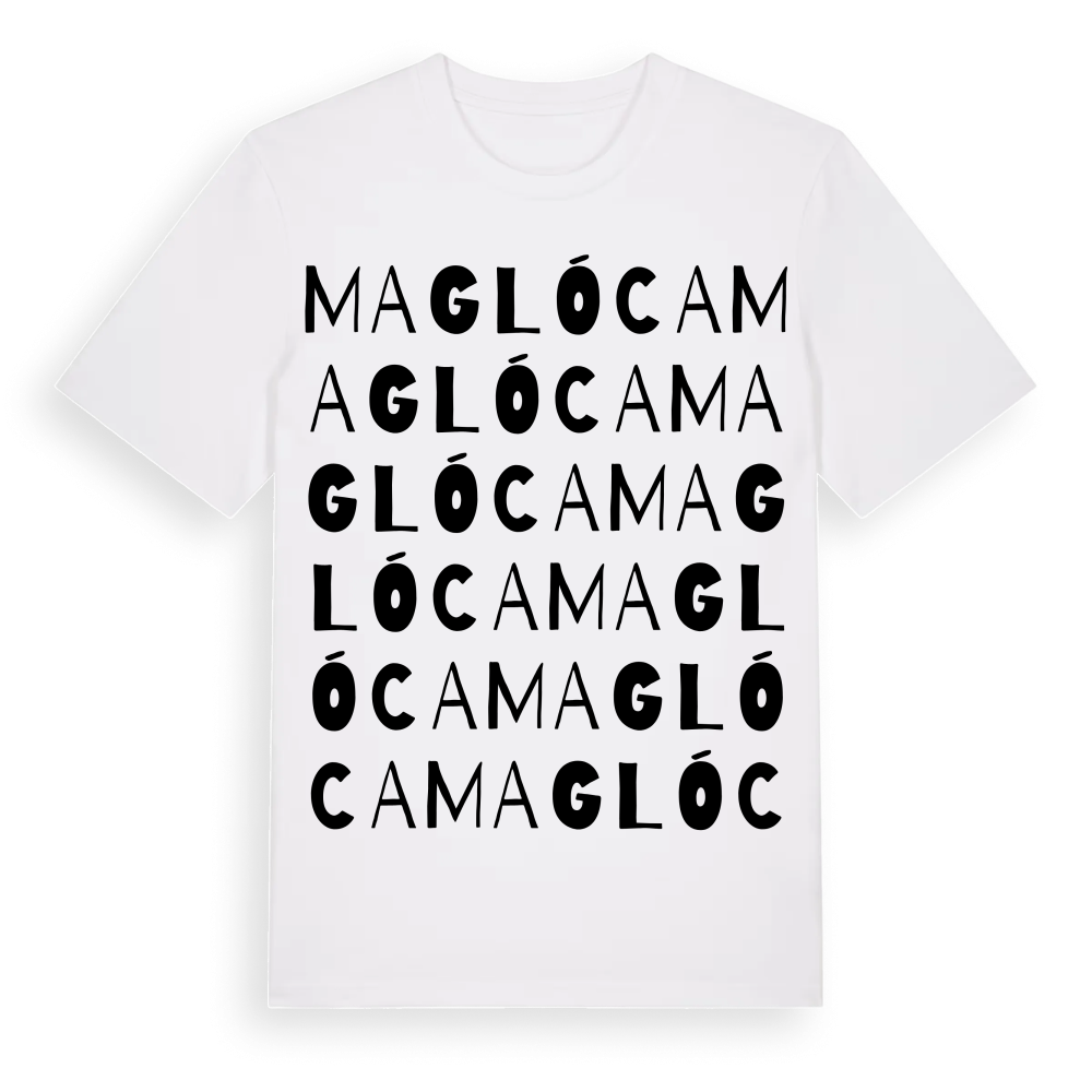 Maglóca ordlek t-shirt – White, i miljö