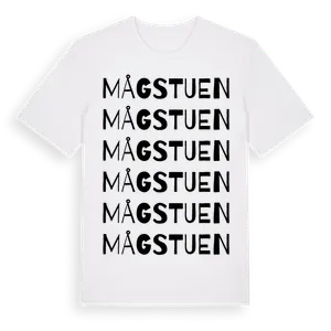 Mågstuen ordlek t-shirt – ekologisk bomull t-shirt från Pinshirt