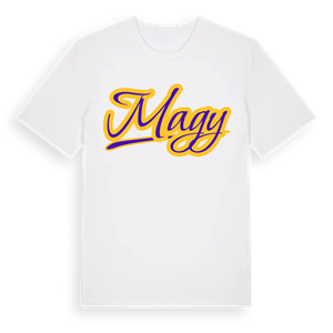 Magy baseball t-shirt – ekologisk bomull t-shirt från Pinshirt