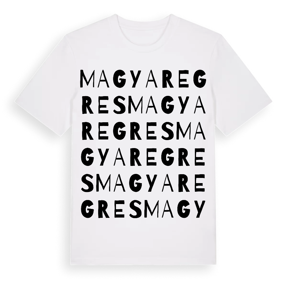 Magyaregres ordlek t-shirt – White, i miljö