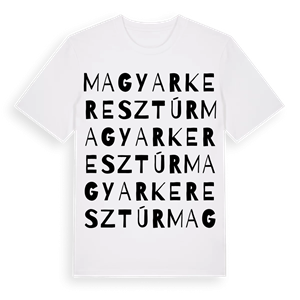 Magyarkeresztúr ordlek t-shirt – ekologisk bomull t-shirt från Pinshirt