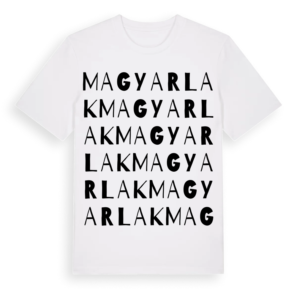 Magyarlak ordlek t-shirt – White, i miljö