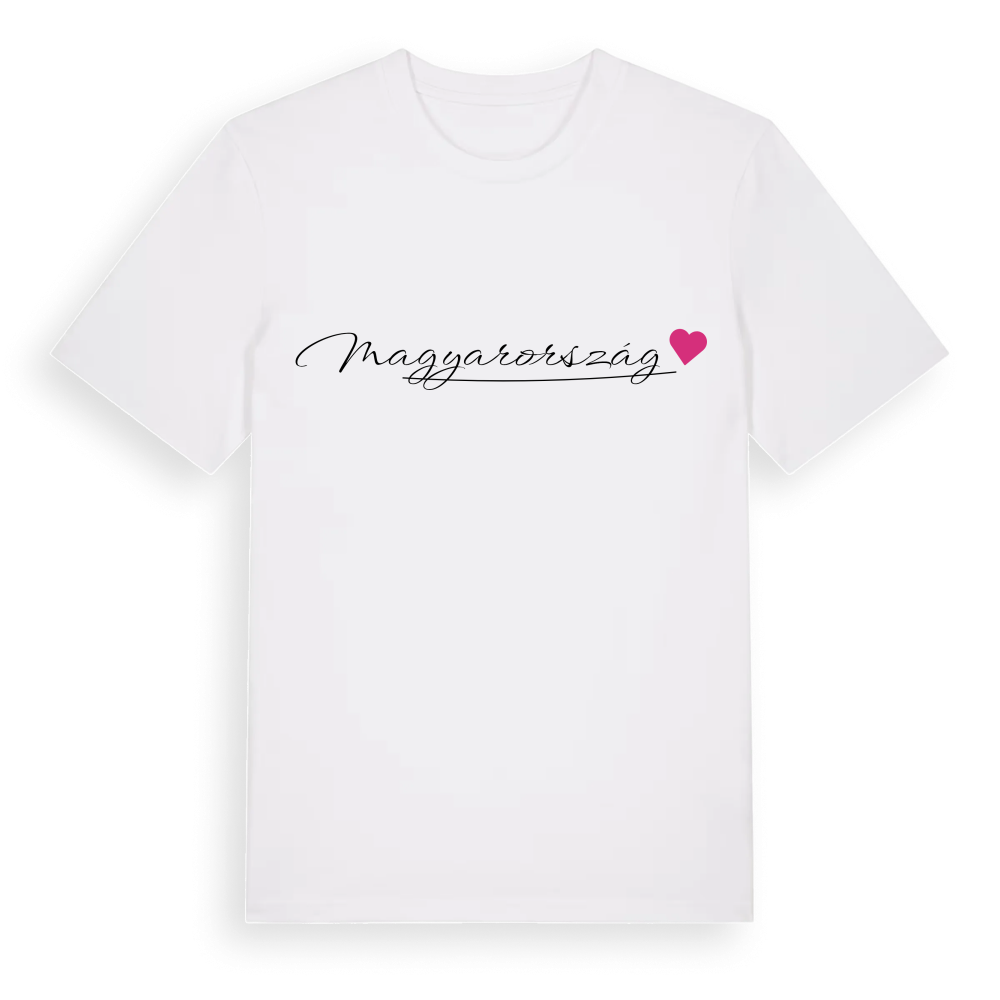 Magyarország hjärta t-shirt – White, i miljö