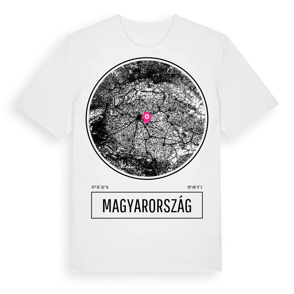 Magyarország t-shirt – White, i miljö