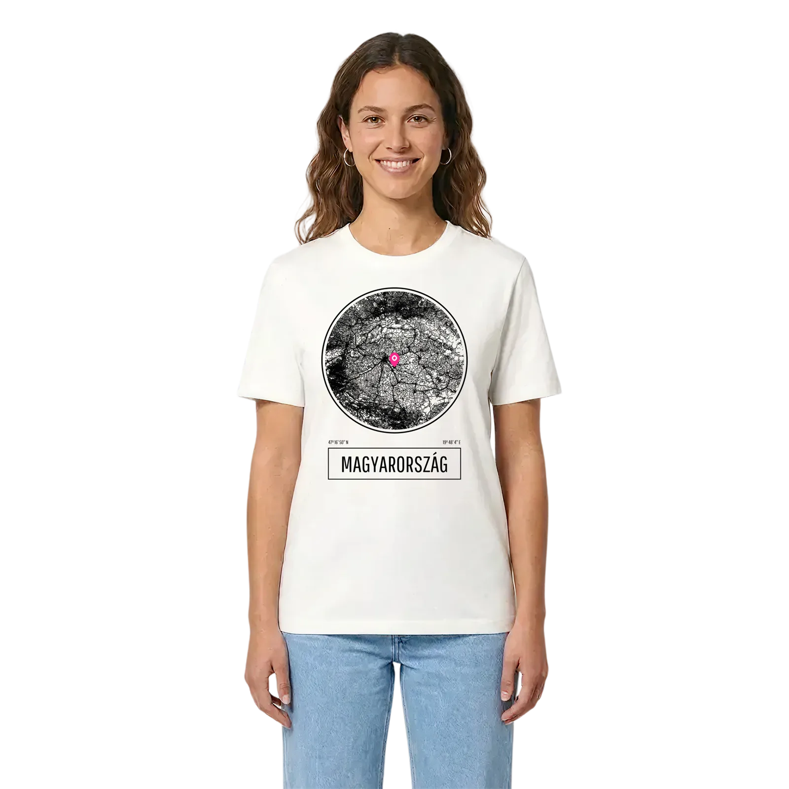 Magyarország t-shirt – White, i miljö