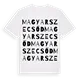 Magyarszecsőd ordlek t-shirt