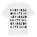 Magyarszombatfa ordlek t-shirt