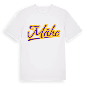 Mähe baseball t-shirt – ekologisk bomull t-shirt från Pinshirt