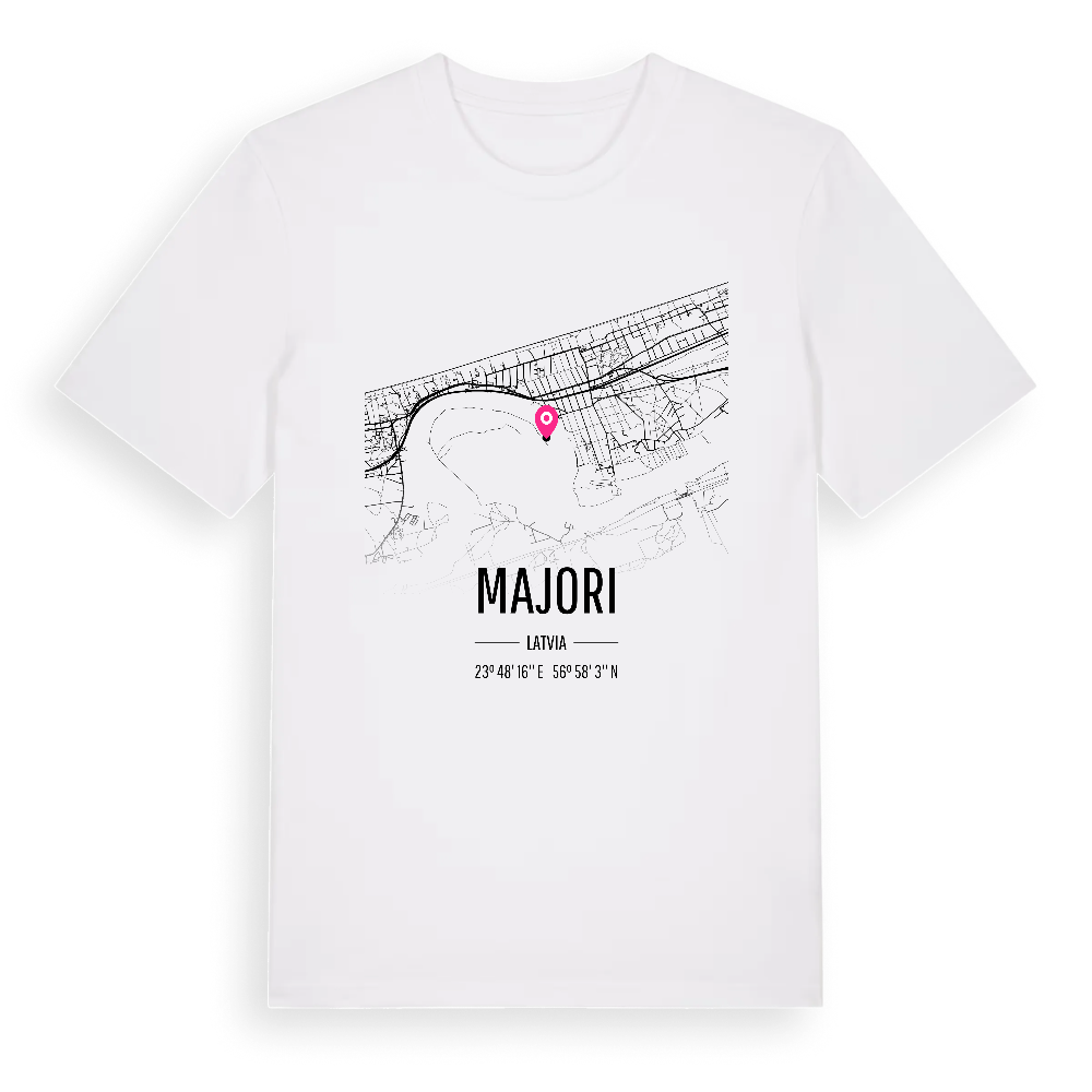 Majori karta t-shirt – White, i miljö