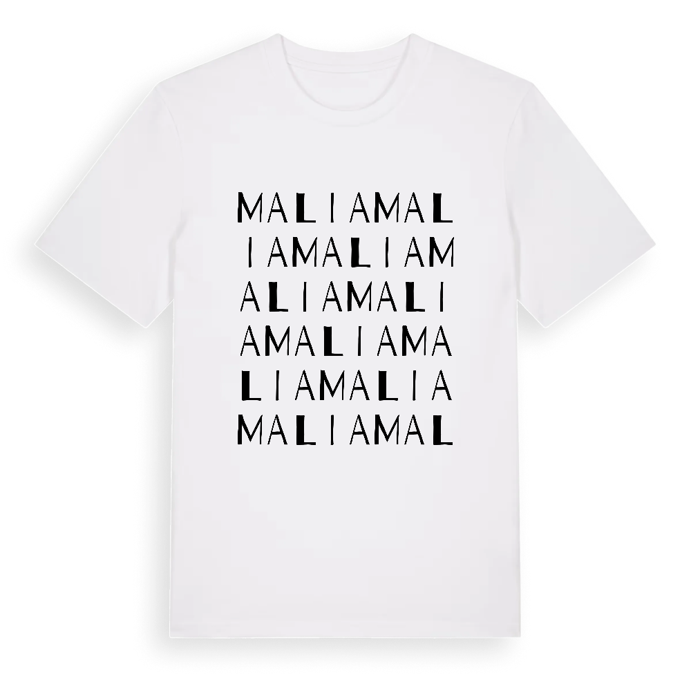 Malia ordlek t-shirt – White, i miljö