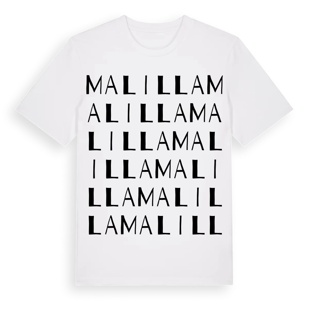 Malilla ordlek t-shirt – White, i miljö