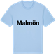Blue Soul t-shirt med Malmön fetstil t-shirt