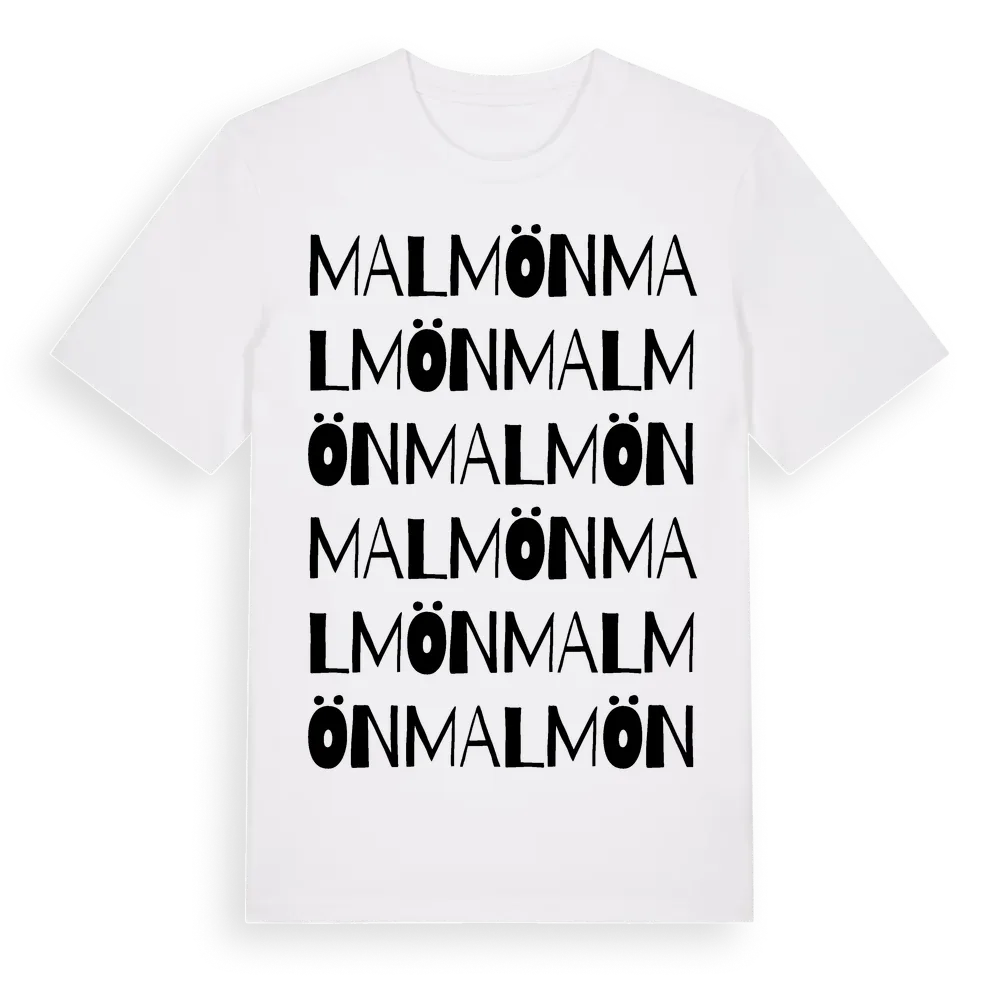 Malmön ordlek t-shirt i miljö